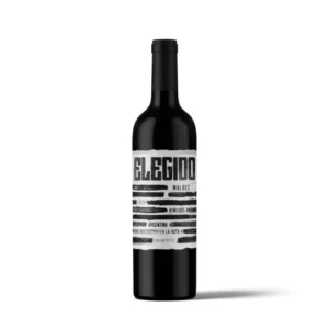 vino tinto elegido malbec 750 cc