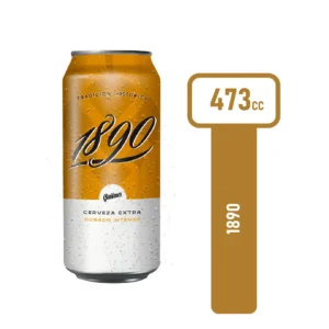 cerveza rubia quilmes 1890 473 cc