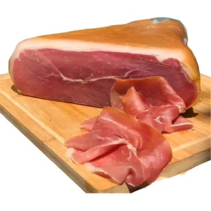 jamon crudo c/cuero el artesano x100g