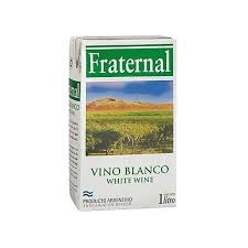 vino blanco fraternal por 1l