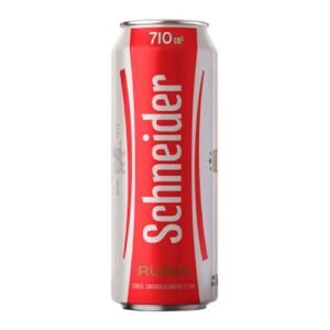 cerveza schneider lager rubia 710cc
